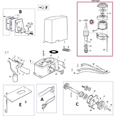 PRTH04 kit motoru pro Thor1500