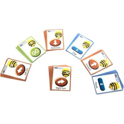 TTS Group Bee-Bot & Blue-Bot sekvenční karty malé