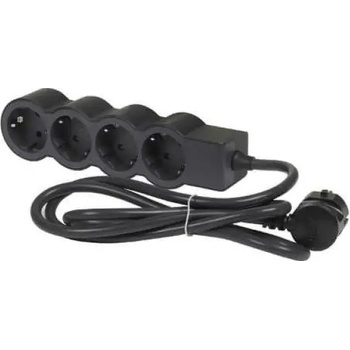 Legrand РАЗКЛОНИТЕЛ 4х ШУКО С КАБЕЛ 5м legrand - ЧЕРНО/СИВ