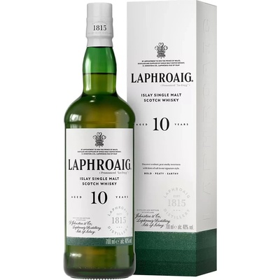 Laphroaig 10y 40% 0,7 l (tuba) – Zboží Mobilmania