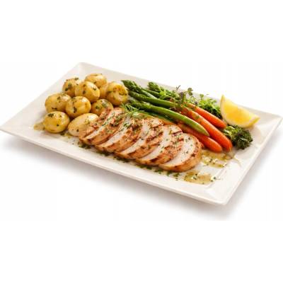 Porcelánový tanier obdĺžnikový Altom Design Regular krémový 31 cm