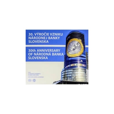 Sada euromincí 2023 30. výročie vzniku Národnej banky Slovenska b.k.