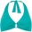 Lidea Дамско бикини горнище Lidea Women's The Core Halter Neck Bikini Top - Fresh Aqua - размер 42 (150-5258-0320)