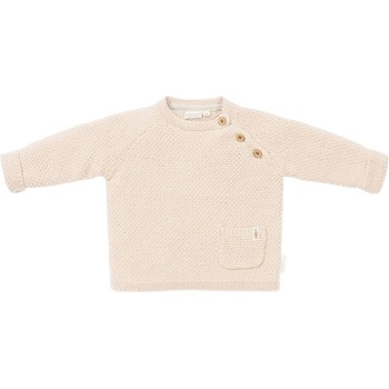 Little Dutch Бебешки плетен пуловер Little Dutch Baby Bunny - Sand, 62 cm, 2-4 м (CL24222021)