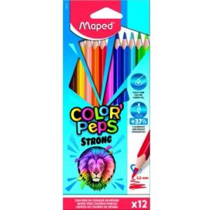 Maped MAPED: Комплект цветни моливи Color Peps Strong