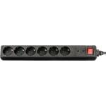 Xmart Разклонител XMART GNB-06K 1.5m Switch Black (3800202092462)