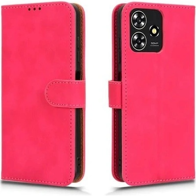Leather Book ZTE Blade A73 4G/V50 Design 4G červené