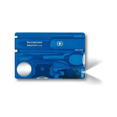 Victorinox Швейцарски джобен нож-карта Victorinox SwissCard Lite Sapphire (0.7322.T2)
