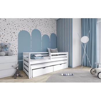 DP - Detske postele Enso s výsuvným lůžkem a úložným prostorem Barva Přírodní
