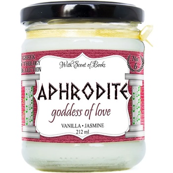 Image 1 of With Scent of Books Ароматна свещ- Афродита, 212 ml