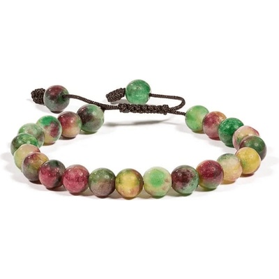 Milujeme Kameny Achát kulička se shamballa zapínáním NSK64