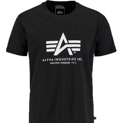 Alpha Industries tričko BASIC černé