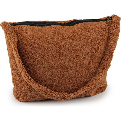 Kabelka / taška Teddy 39x29 cm hnedá koňak