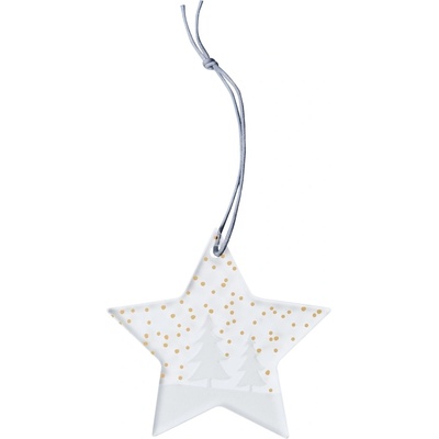 Raeder Коледна висулка Ice Star с елхички 8, 5 см (C92223)