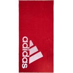 Adidas Swim Towel Large Red/White - dress4less