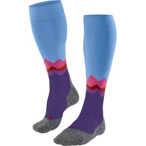 Falke Мъжки туристически чорапи Falke Falke TK2 Explore Long Walking socks - Purple - размер 42-43 (EU) (207-1300-0111)