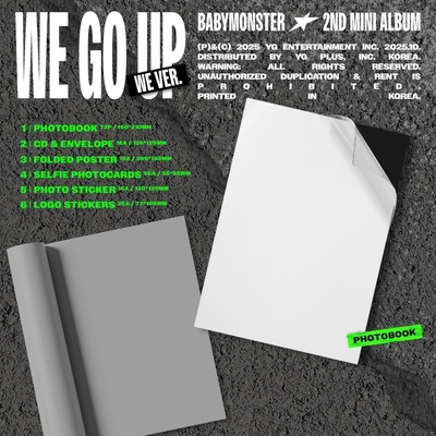 BabyMonster - We Go Up - WE Version (CD) (8718627238530)