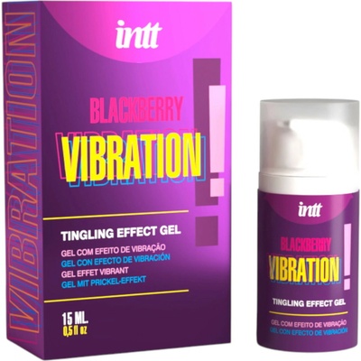 Intt releases liquid vibrating gel blackberry flavor 15 ml