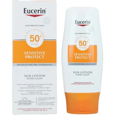 Eucerin Sun Extra Light SPF50 400ml cream - White
