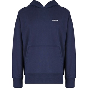 Patagonia Детски суичър Patagonia Kid's Hoody Sweatshirt Hoodie - P-6 Logo: New Navy (704-4320-0212)