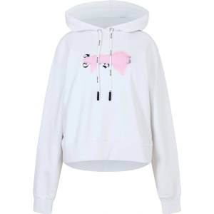 Palm angels Суичър PALM ANGELS Women's Pa Pull Over Hoodie - White Pink