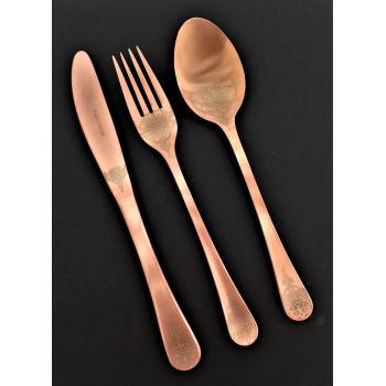 Herdmar (Португалия) Комплект гравирани прибори за хранене HERDMAR PORTOFINO №1 с медно PVD покритие - 36 части (Herdmar 040-3036-0517-190-2107)