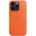 Apple Оригинален гръб Apple за iPhone 14 Pro Leather Case with MagSafe - Orange