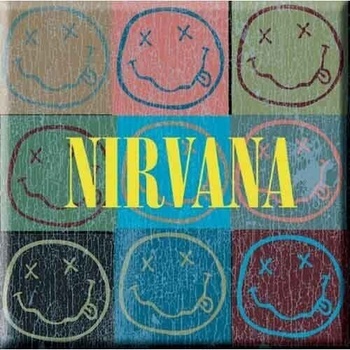 Image 1 of Nirvana Happy Face Blocks Магнит (NIRVMAG07)