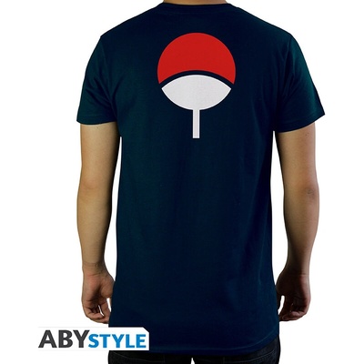 Naruto Shippuden Tshirt Uchiha man SS navy