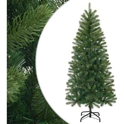 vidaXL Umělý vánoční stromeček Zelená 150 cm PVC, PE a ocel