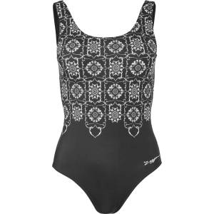 Zoggs Sacred Craft Scoopback Womens - Black