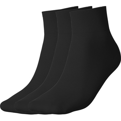 Esmara dámské nízké ponožky s BIO bavlnou 3 páry černá – Zboží Dáma