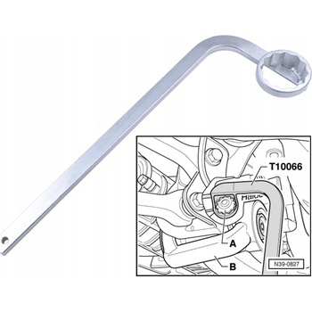 Satra Kľúč na olejový filter diferenciálu 46 mm a HALDEX S-FL46S