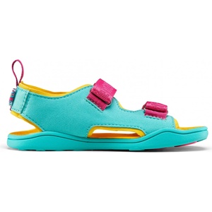 Affenzahn Детски сандали Affenzahn Kid's Vegan Airy Sandals - Owl / Turquois - размер 21 (EU) (702-2641-0511)