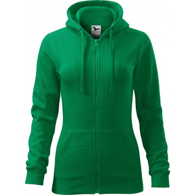 Malfini Trendy Zipper 41116 stredne zelená