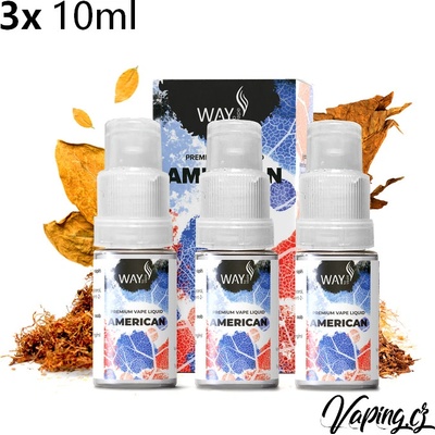 Way to Vape American 3 x 10 ml 12 mg
