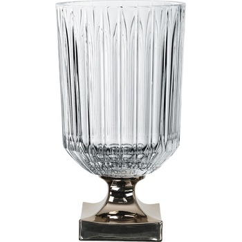 Nachtmann Ваза MINERVA PLATINUM, 32 см, прозрачна, Nachtmann (NM104161)