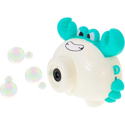 KIK KX5527 Detský kúzelný fotoaparát na mydlové bubliny zelený