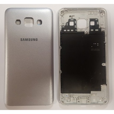 Kryt Samsung A300 Galaxy A3 zadní stříbrný