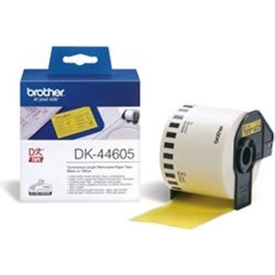 Brother DK-44605 papírová role žlutá 62mm x 30,48m DK44605