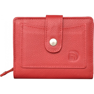 Delis Дамски портфейл Delis, Nolita PT1232, естествена кожа, червен (PT1232)