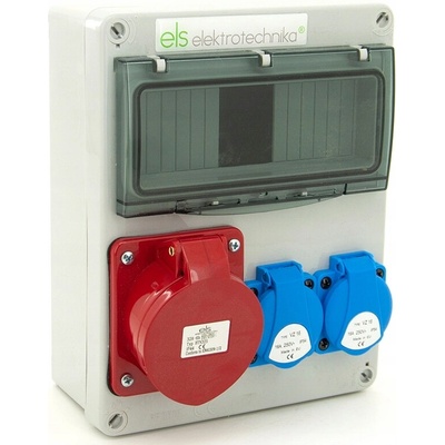 Rozvaděč ELS Elektrotechnika 230 V IP44 32 A