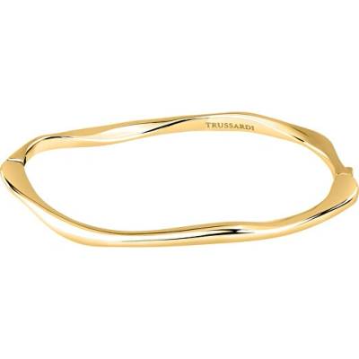 Trussardi Nadčasový pozlátený náramok T-Design TJAXA01