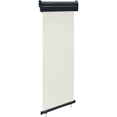 vidaXL Balkonová zástěna 65 x 250 cm krémová