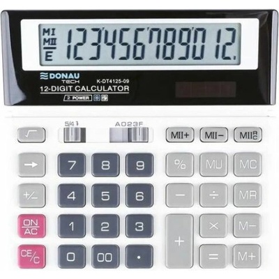 Donau Kalkulačka Tech K-DT4125 bílá