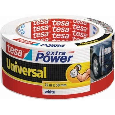 Tesa Textilní páska silně lepící 50 mm x 25 m bílá