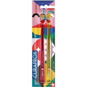 CURAPROX Комплект четки за зъби Power Smile Edition, CS 5460, Ultra Soft, 2 броя