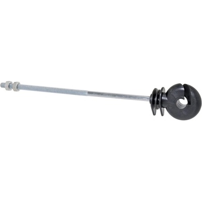 VNT electronics s.r.o. Kruhový izolátor s podpěrou pro předsazené elektrické ohrady, délka 20 cm, závit M6 - 10 ks