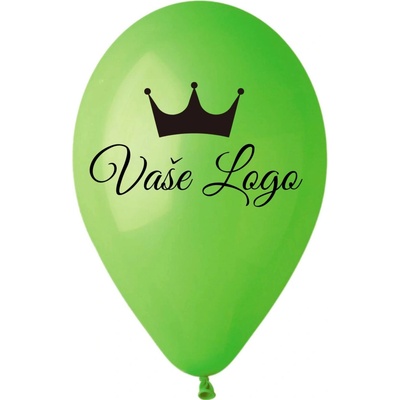 Personal Svet balonku Balónek s logem Zelený 26 cm