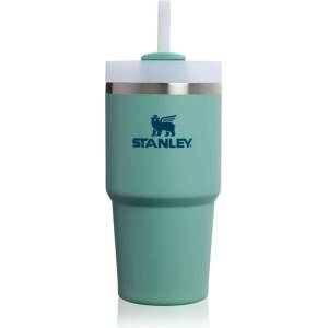 STANLEY Quencher H2. O FlowState Tumbler неръждаема термочаша със сламка малък Spring Green